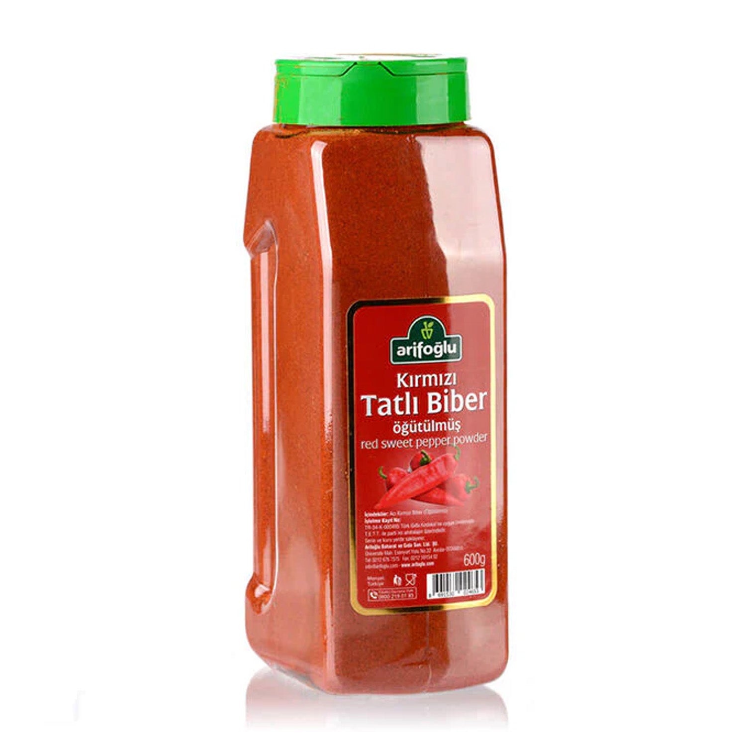 Arifoglu Tatlı Kırmızı Biber 600G